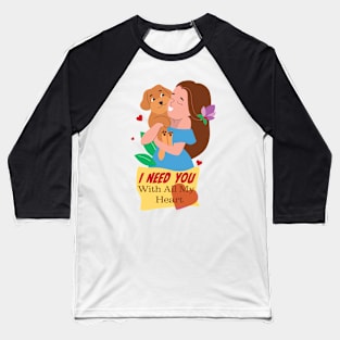 D O G is a Girl's Best Friend Baseball T-Shirt